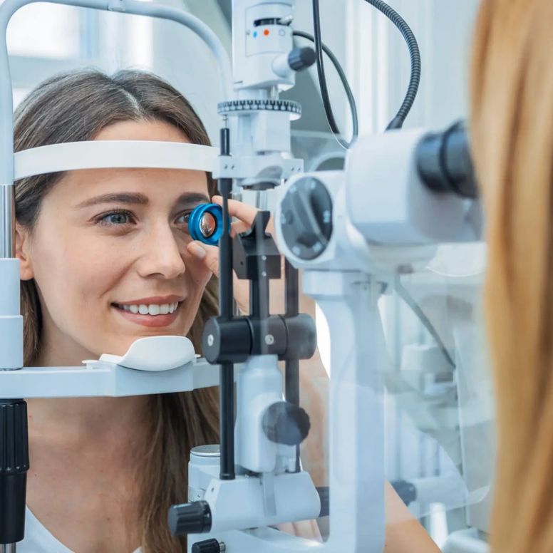 Diagnostik beim Augenoptiker