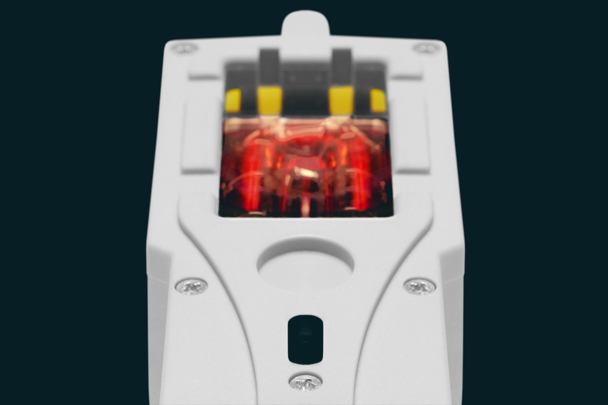 Kopf des OPE-IPL-Applikators von Eye-Light mit seinem Filter