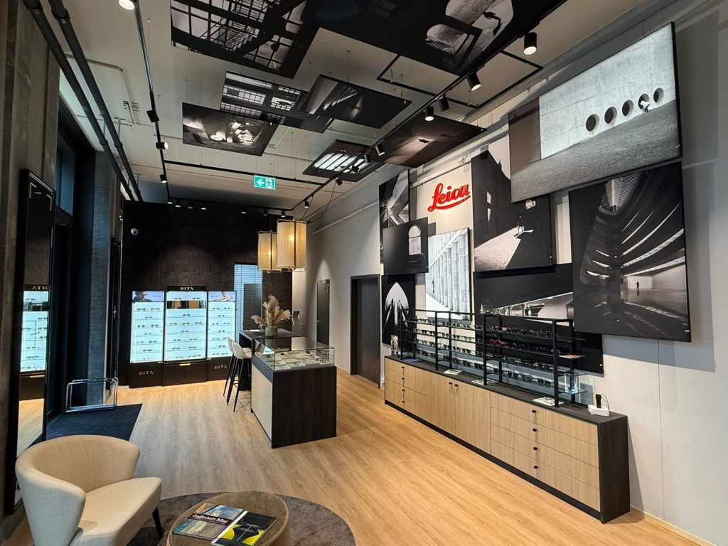 Brillengalerie bei Leica Eyecare Zürich